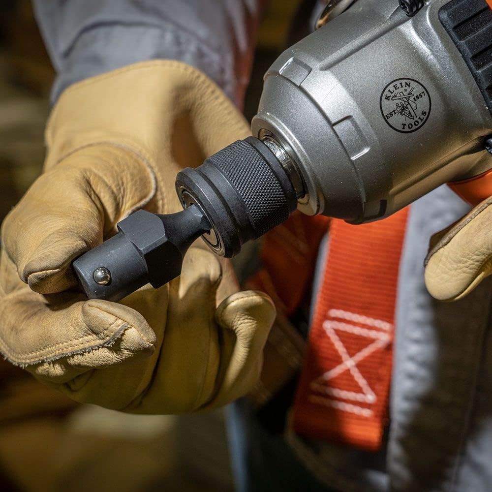Klein Tools Single-Ended Impact Socket, 3/4-Inch, 1-Inch And 1-1/8-Inch - NRHD3