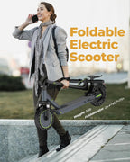 Roinside Electric Scooter, 8.5 in Solid Tires, 350W, 19 MPH, 21-23 Miles - UP12 Plus