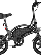 Jetson Bolt Pro 2025 Electric Bike, 30-Mile Range, 15.5 mph, Matte Black