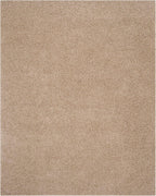 SAFAVIEH Athens Shag Area Rug 9x12 Beige - SGA119G