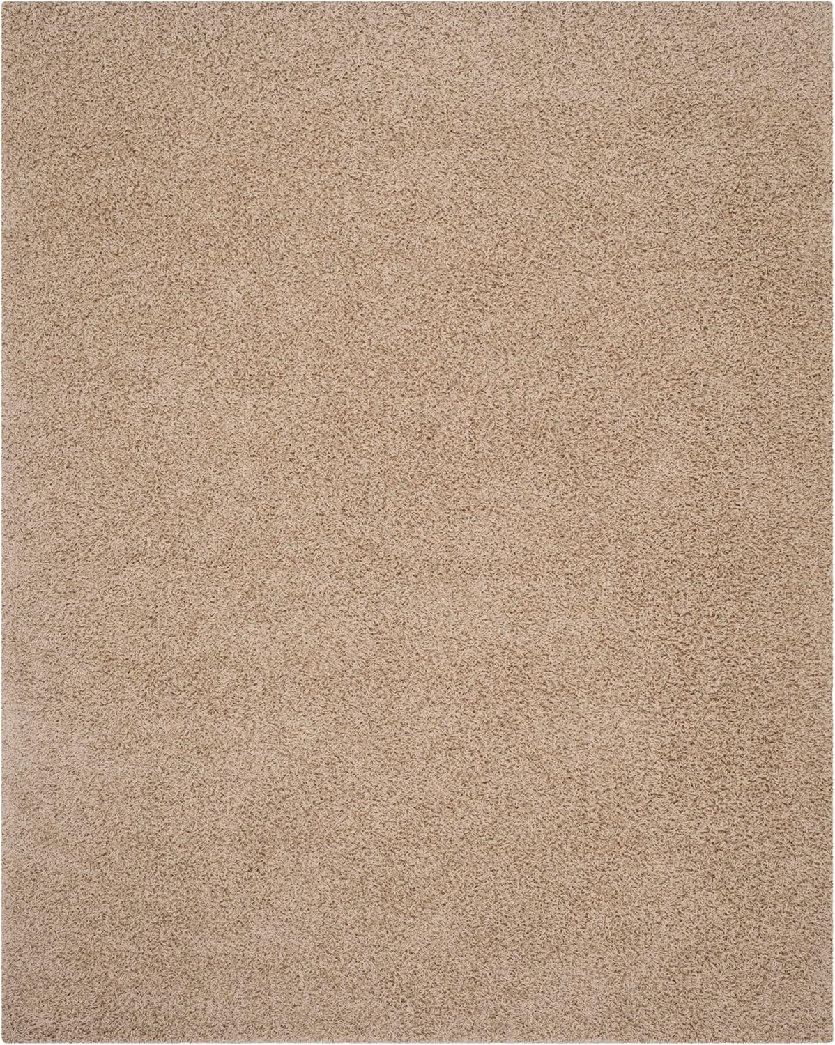 SAFAVIEH Athens Shag Area Rug 9x12 Beige - SGA119G
