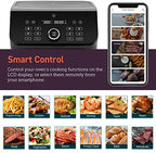 6.8-Qt Air Fryer With Dual Heating And Smart Temperature Control - CAF-P583S-KUS