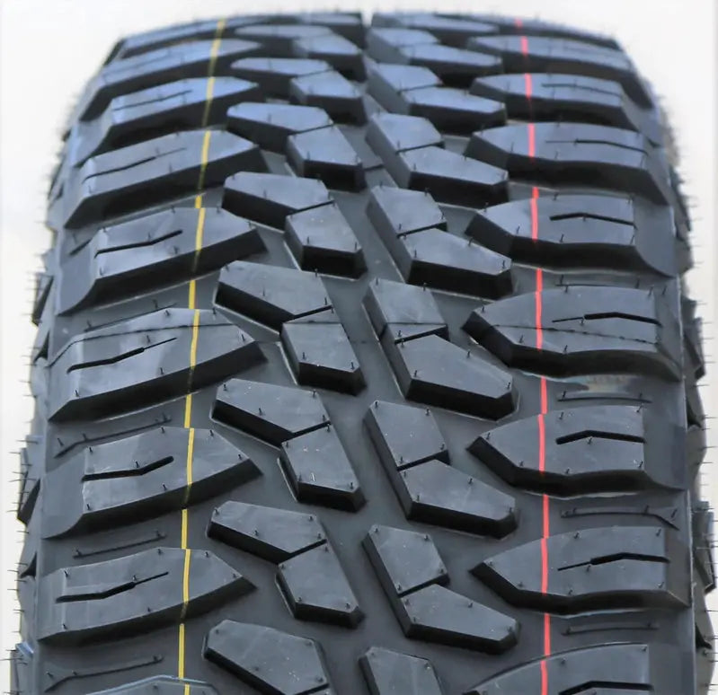 Set Of 4 LT275/65R20 126/123Q E-Rated Mud-Terrain Tires - 10-Ply Construction