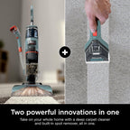 Shark CarpetXpert Carpet Cleaner, Cyan, 13.15 in D x 11.97 in W x 43.5 in H - EX201