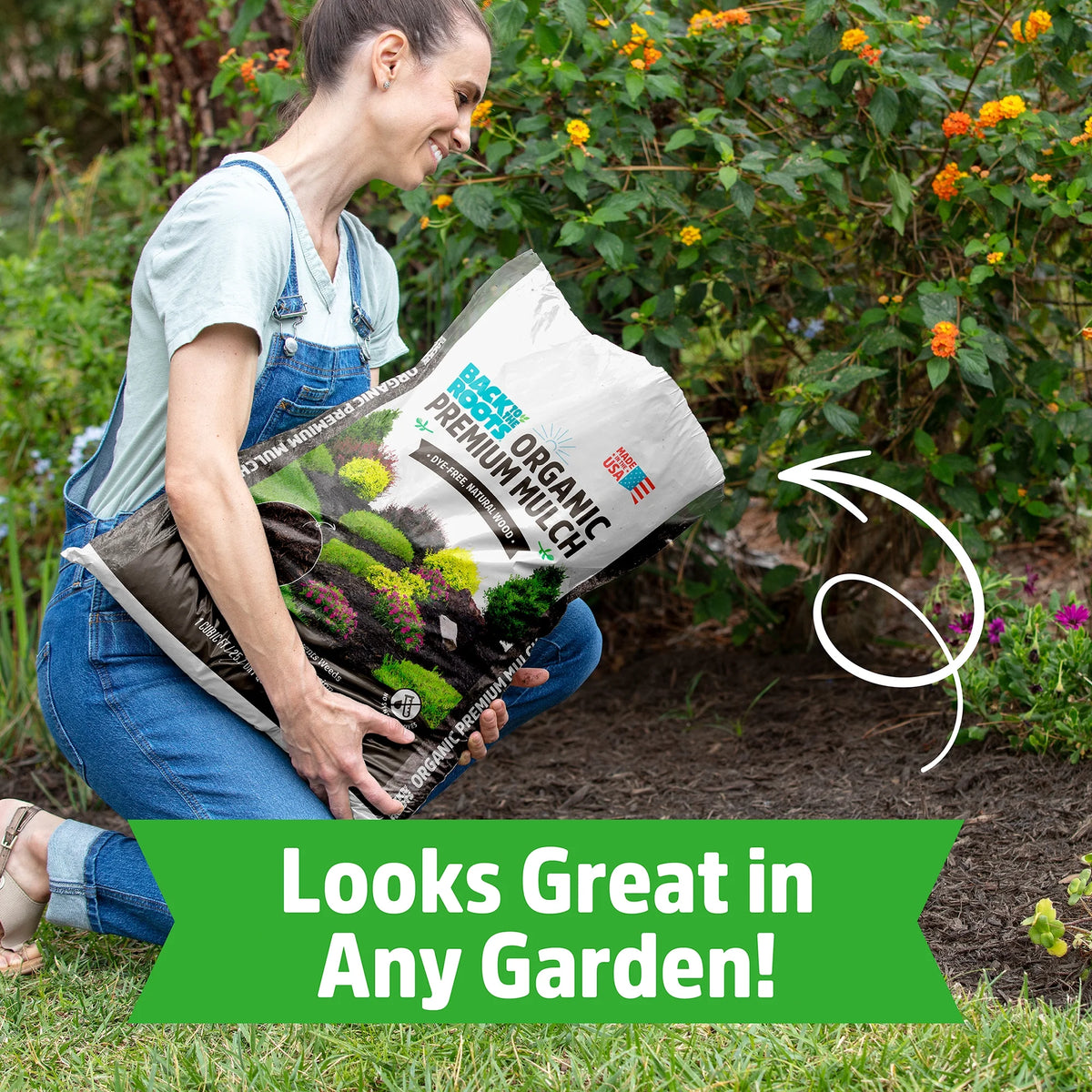 Back to the Roots Organic Bark Mulch - 10 1 cu. ft. Bags