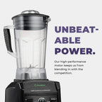 Cleanblend Commercial Countertop Blender 3 Horsepower 1800 Watt 64 Ounce