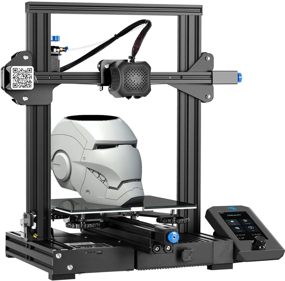 Creality Ender 3 V2 FDM 3D Printer, 220x220x250mm Build Size - Ender 3 V2