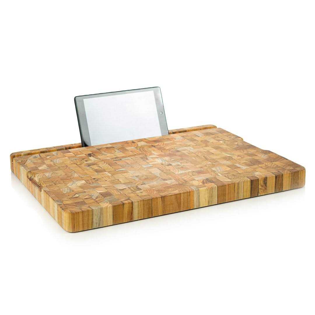 Teakhaus Smart End Grain Cutting and Carving Board