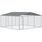 PawHut Dog Kennel Playpen With Waterproof Cover, 15' x 15' x 7.5' - D02-049V02
