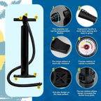 FunWater Inflatable Stand Up Paddle Board, 11 ft x 32 in x 6 in - SUP Paddle Accessories