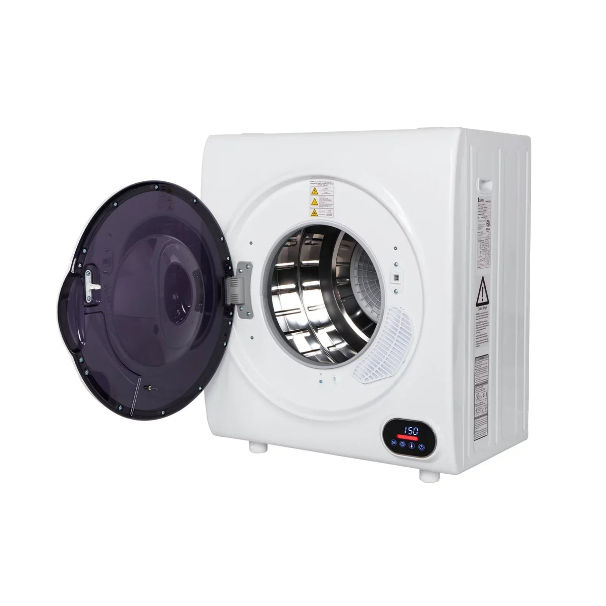 ZOKOP Compact Portable Clothes Dryer, 2.6CUFT, 110V, 4KG Capacity, White - GYJ40-88C1-E
