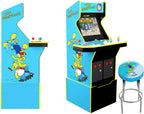 Arcade1Up The Simpsons 30th Edition Arcade With Stool And Tin - Multi