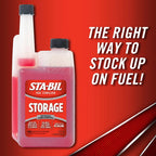 STA-BIL Storage Fuel Stabilizer Gasoline Treatment 32 Fl. Oz. - Treats 80 Gallons