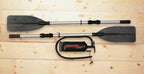 Intex Excursion 4 Inflatable Raft Set With 2 Transom Mount 8 Speed Trolling Motors
