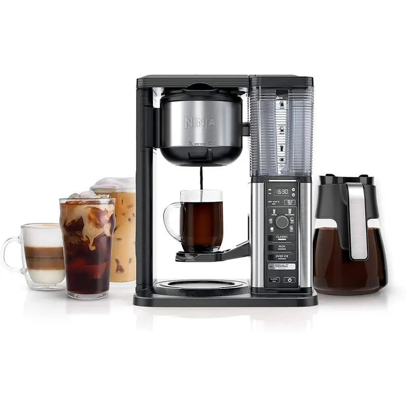 Ninja Specialty Coffee Maker, 50-Oz Glass Carafe, Black/Stainless Steel