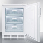 Undercounter Freezer -25 C, Less Than 24 in Wide, White