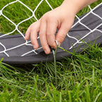 2-In-1 Kids Pop-Up Football Soccer Goal Net, 40in x 28in x 28in, Black - With Portable Bag