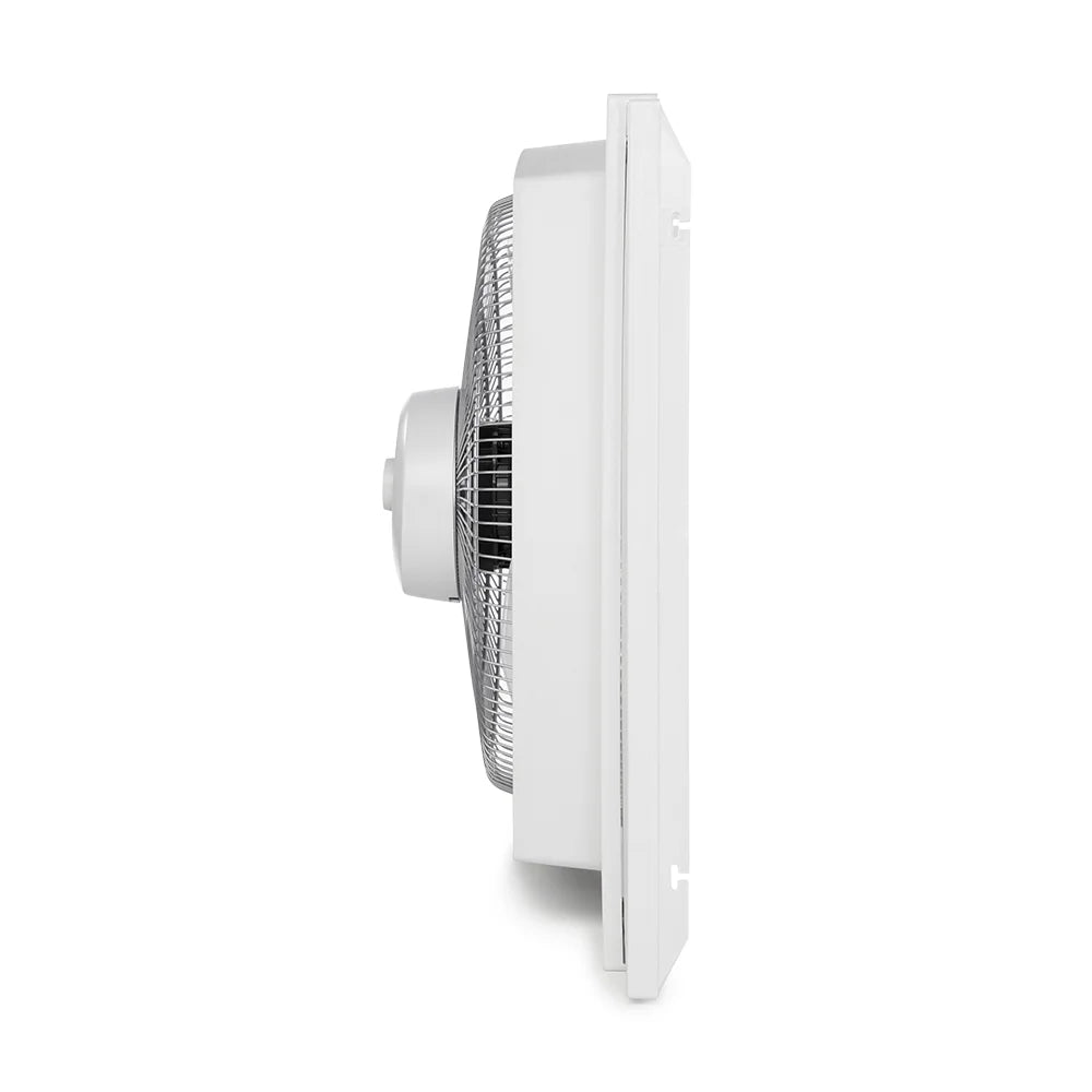 Air King Storm Guard 16 Inch 3-Speed Window Fan, White - 1/16 HP
