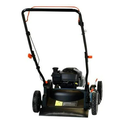 21-Inch 125 cc 4-Cycle Gas Powered Push Lawn Mower - Mulch and Side Discharge, Dual Lever Height Adjustment