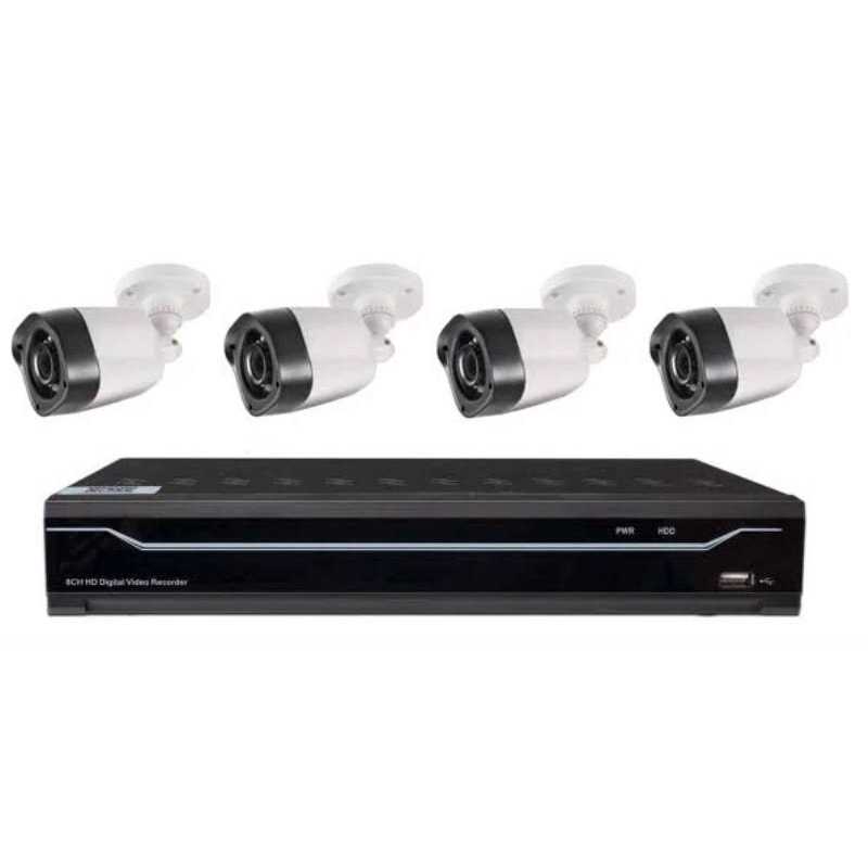 Cobra 8 Channel Surveillance DVR With 4 HD Cameras And 1TB Hard Drive