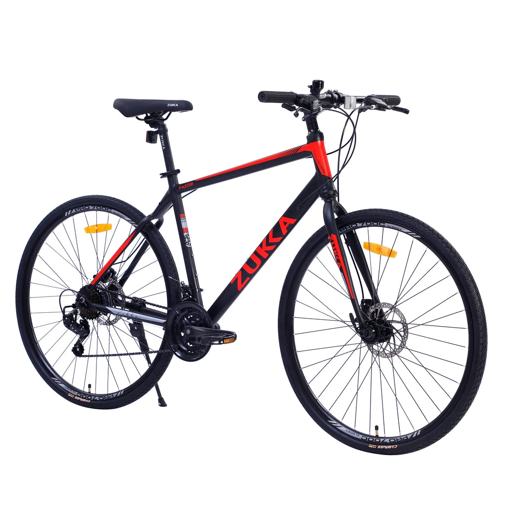 21 Speed Hybrid Bike 700C Disc Brake City Bicycle