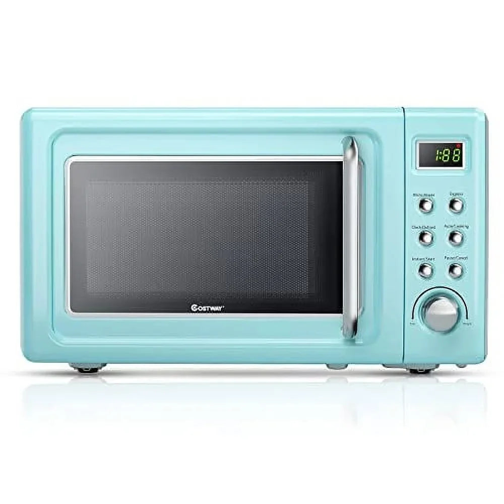 ARLIME Countertop Microwave, 0.7 Cu.ft 700 Watt, Green