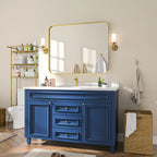 Aluminum Alloy Rounded Corner Wall Vanity Mirror