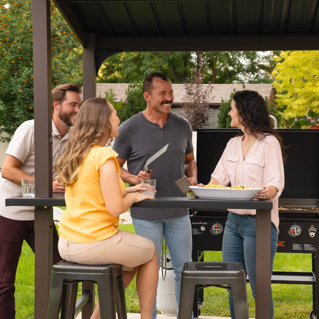 Blackstone Outdoor Griddle/Grill Pavilion, 5' x 8' - 6001