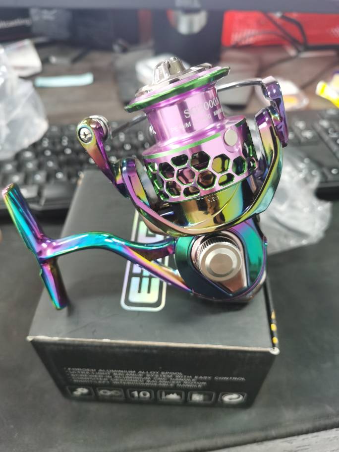 All-Metal Spinning Fishing Reel With Stainless Steel Bearings - SG1000/SG2000/SG3000/SG4000