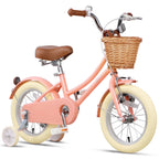 Glerc Girls' Kids' Bike, 12 inch, Pink, Ages 2-4 Years - Little Molly