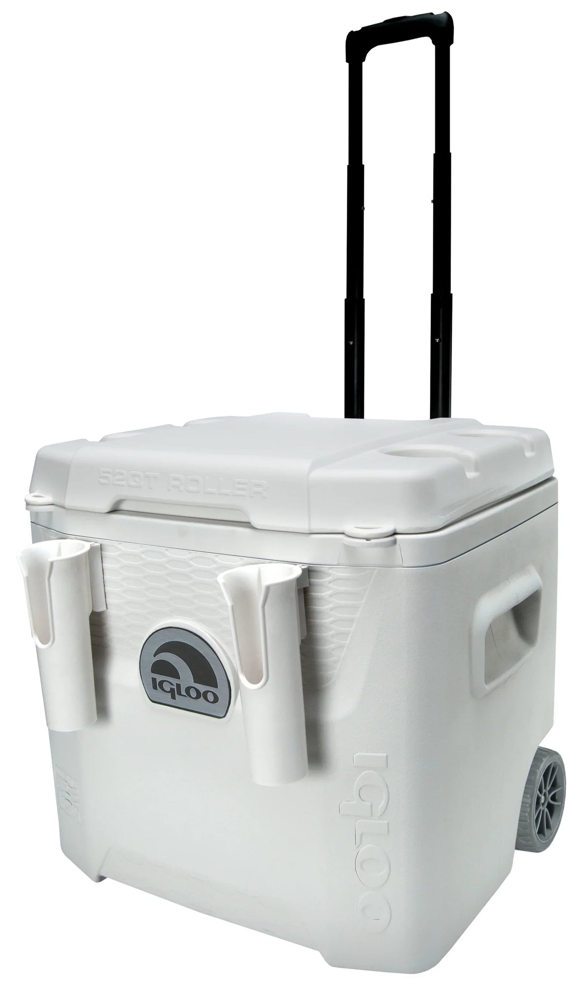 Igloo 52 QT 5-Day Marine Ice Chest Cooler With Wheels, White