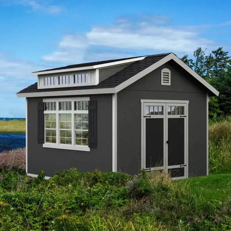 Windemere Wood Storage Shed 10 Ft x 12 Ft