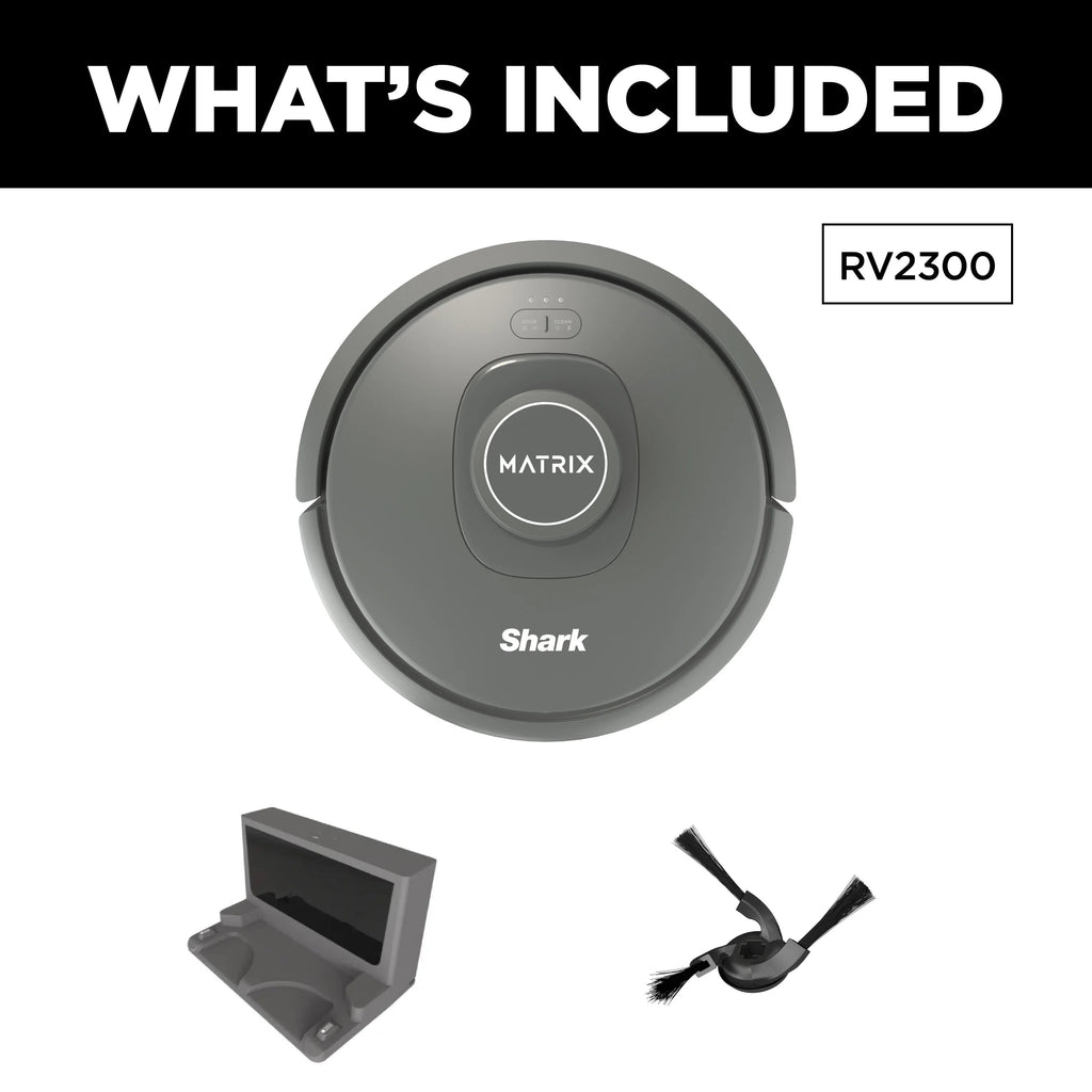 Shark Matrix Robot Vacuum for Carpets and Hard Floors - RV2300