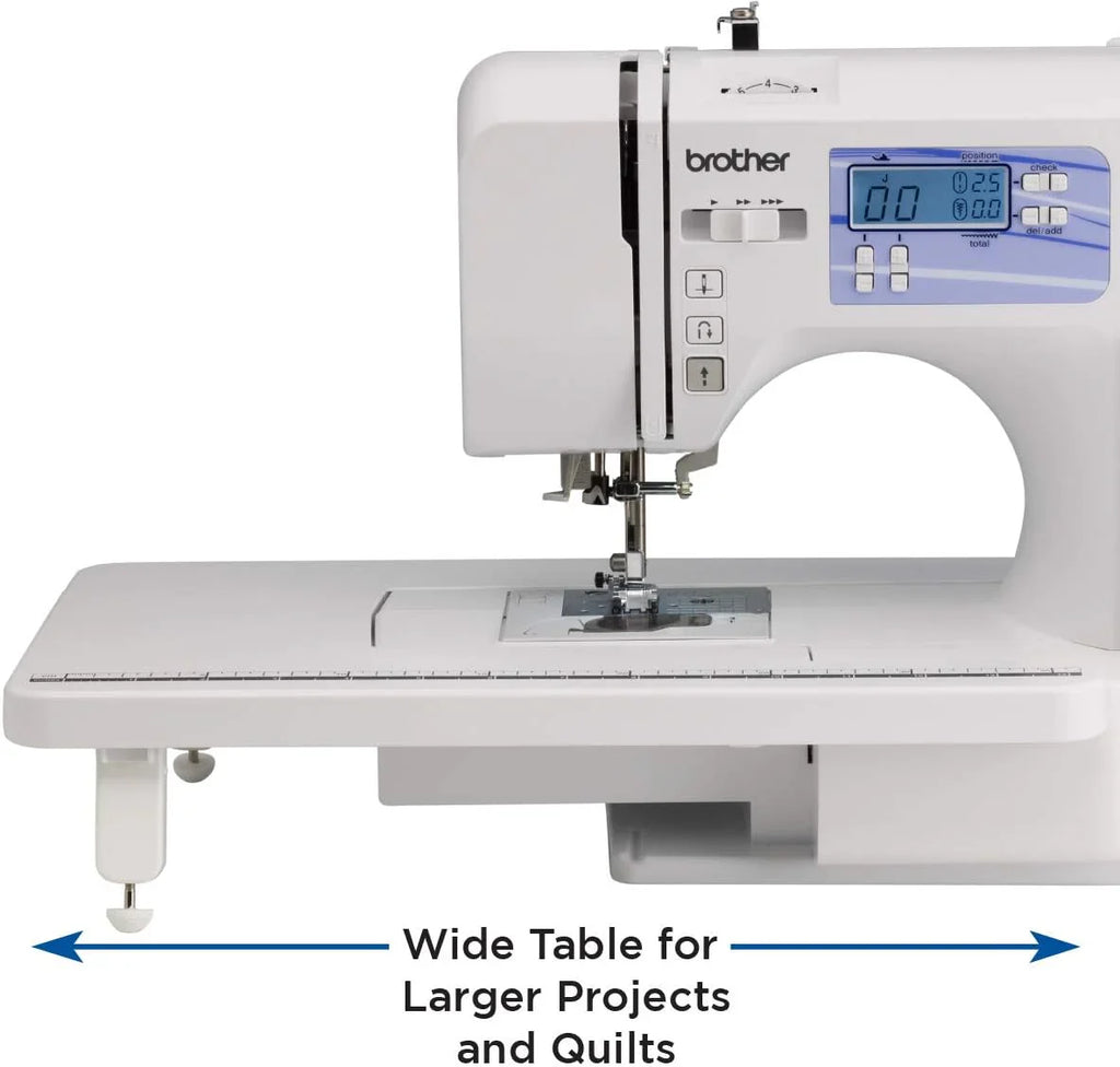 Brother Sewing And Quilting Machine, 185 Built-In Stitches, LCD Display - HC1850