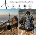 71in Foldable Aluminum Camera Tripod And Monopod