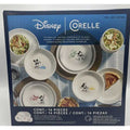 Corelle Vitrelle 16-Piece Mickey Mouse Dinnerware Set - Triple Layer Glass