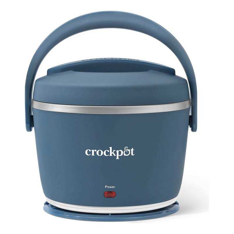 Crockpot Lunch Crock Food Warmer, 20 Ounce - Black Licorice