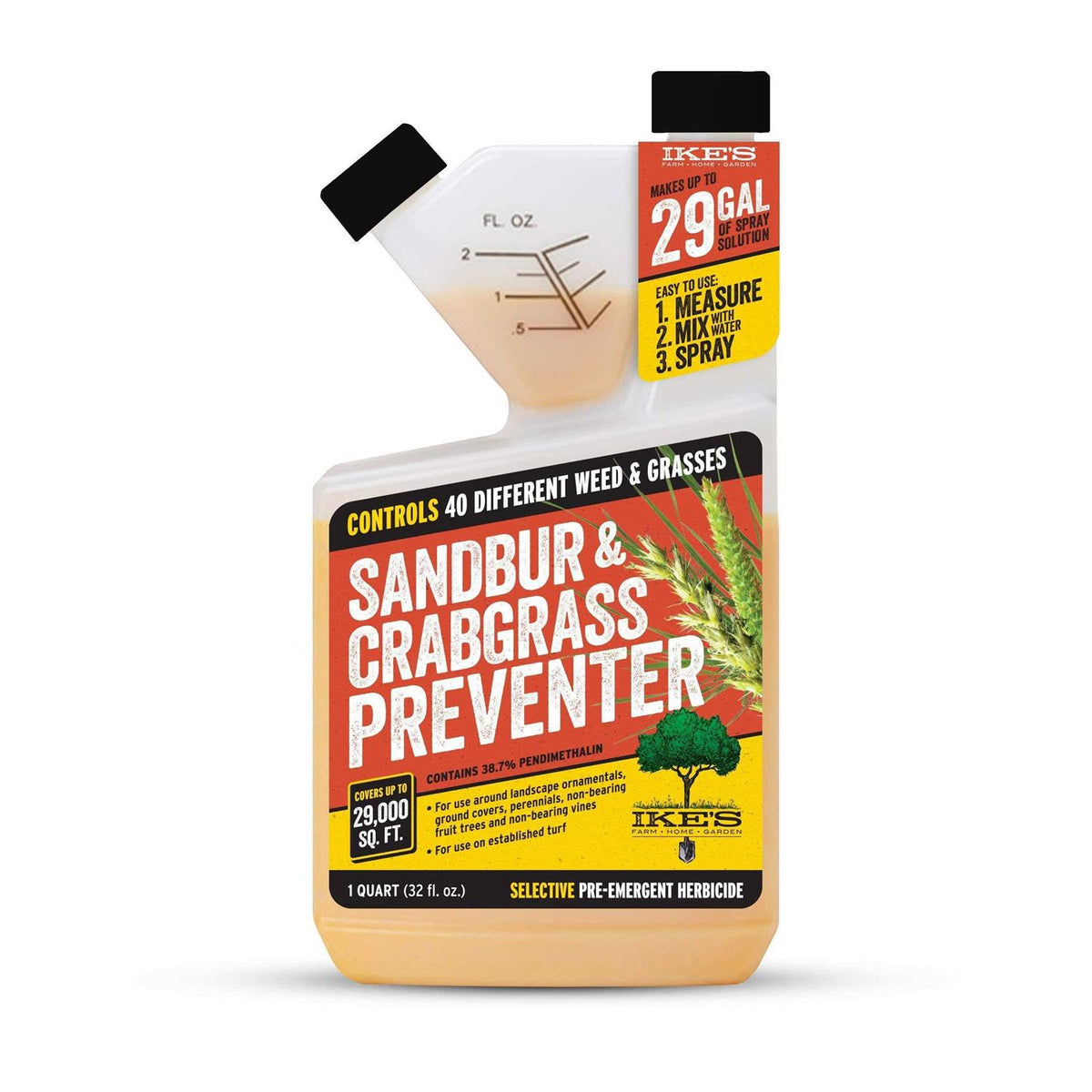 Ike's Sandbur And Crabgrass Preventer