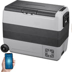 VEVOR Dual-Zone Car Refrigerator Freezer, 48QT - T45K