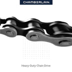 Chamberlain Heavy-Duty Chain Drive Garage Door Opener, 1/2 HP - D2101