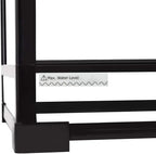 REPTI ZOO 50-Gallon Double-Door Glass Reptile Terrarium, 36 x 18 x 18 in - RK0119