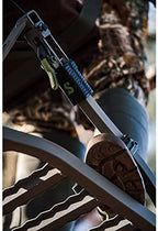 Aluminum Climbing Treestand With Padded Seat, 300 Lb. Capacity And Safety Harness
