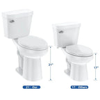 21in Elongated Two-Piece Toilet, 1.28 GPF, Cotton White - AtN03p2drOsr6oe6Nh4RWwfV3P