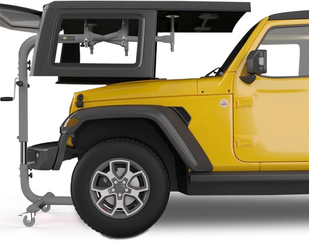 RollnJack Hardtop Remover Lift For Jeep Wrangler - One-Person System