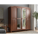 Solid Wood Wardrobe Shelves, Set Of 4, 16.75in W x 18.25in D x 0.75in H - Kyle Collection