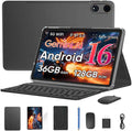 12 Inch Android 16 2-in-1 Tablet, 36GB RAM, 128GB Storage With Keyboard Case - E50