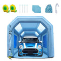 Inflatable Paint Booth, 20 x 10 x 8 ft, Blue