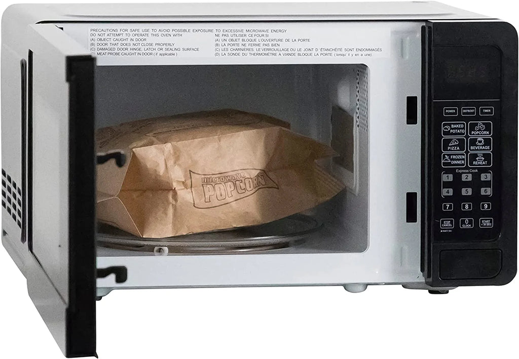 QINBI Microwave Oven 0.7 Cu. Ft. 700-Watts Black - WBMW71B