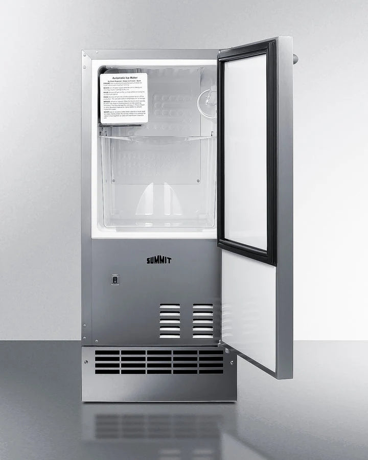 25 lb. Drain-Free Outdoor Icemaker, 15 inch Wide