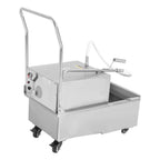 Miumaeov Commercial Fryer Oil Filter Cart 55L/14.5 Gal
